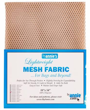 Mesh Fabric- Natural 18"x54"
