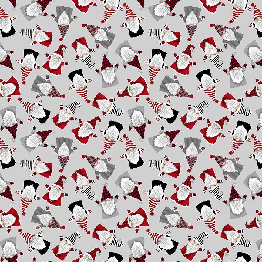 Mini Holiday Snow Fun Gnomes - Grey