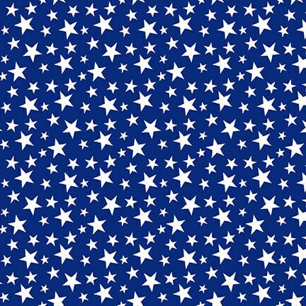 My Happy Place Little Blue Tossed Stars