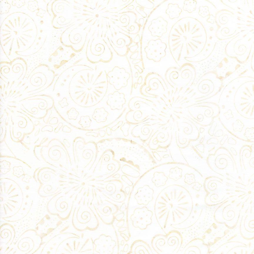 Painted Flowers & Swirls - Alabaster   Tonga Alabaster
