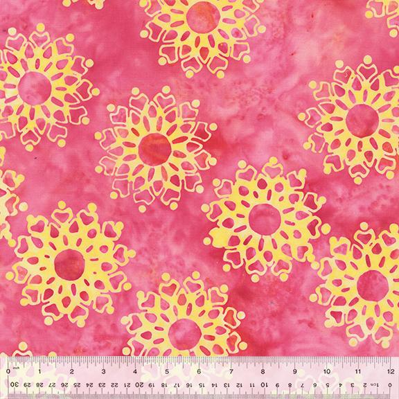 Pendant - Pink  Anthology Fabrics - Jacqueline De Jonge - Dazzle