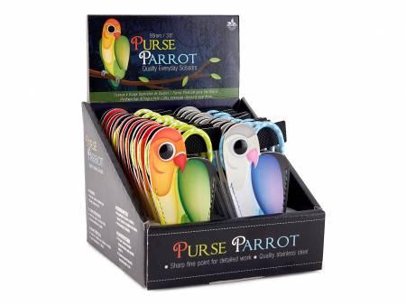 Purse Parrot Embroidery Scissors with Pouch