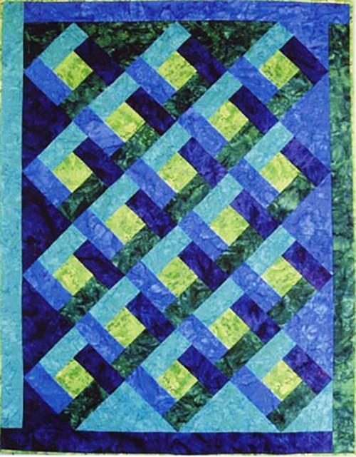 Ribbonwork Quilt Kit 50 x 63, Pattern Not Included