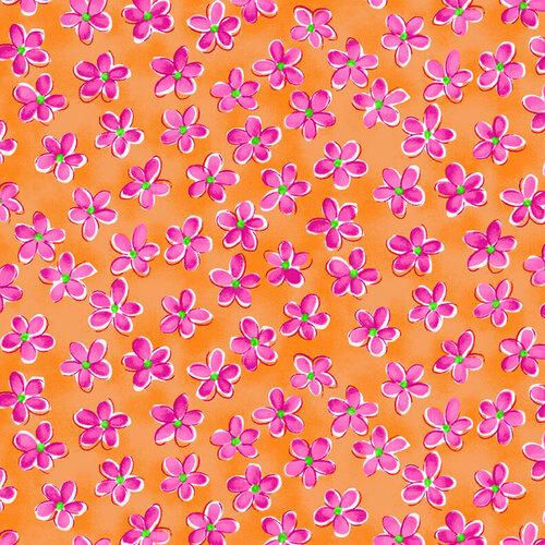 Small Daisy Orange- Whimsy Daisical