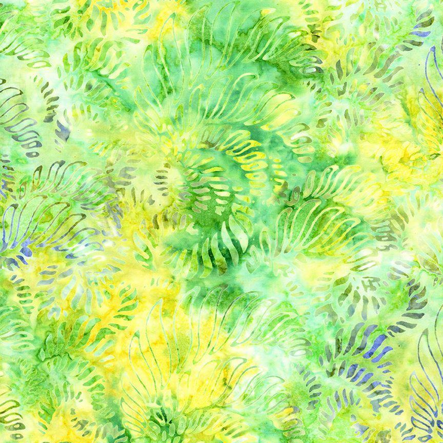 Spiraling Tropical Leaves - Grass  Tonga Mariposa