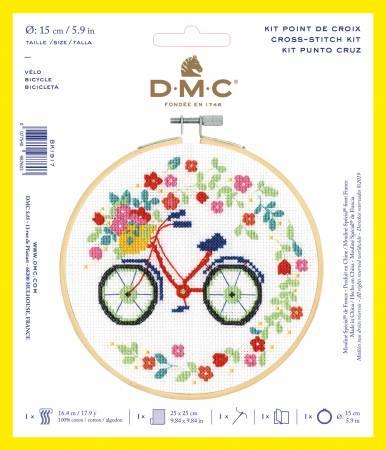 Spring Bicycle- Cross Stich Kit