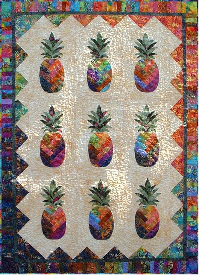 Sunshine Pineapple Kit 44 x 62 Pattern Not Included