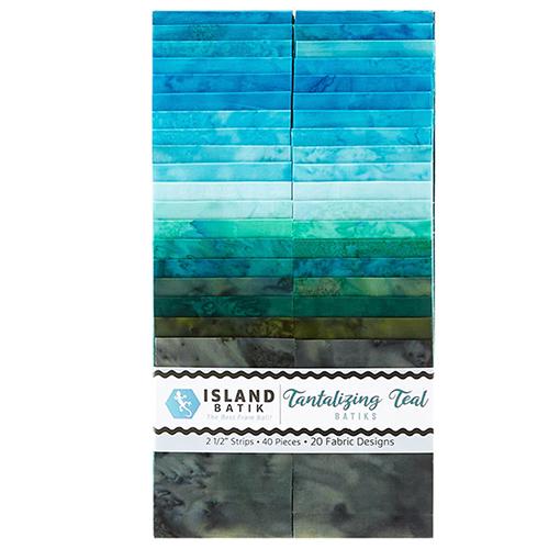 Tantalizing Teal - SP  2.5″ Strip Pack • 40 pieces