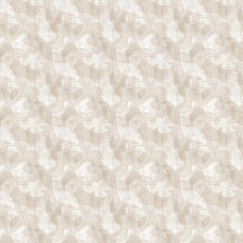Textured Arcs - Ivory  Blank Quilting - Crescent 108"