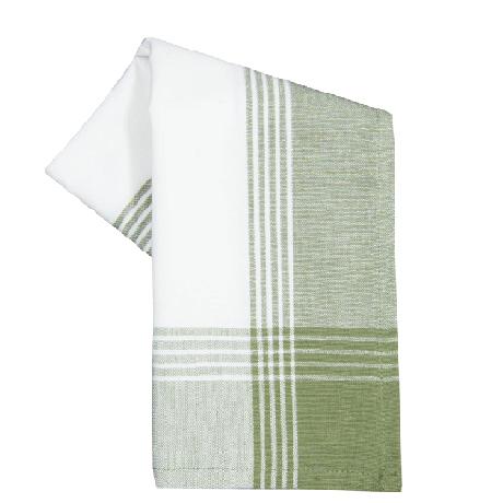 Towel - Sage/White