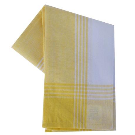 Towel -  Yellow/White