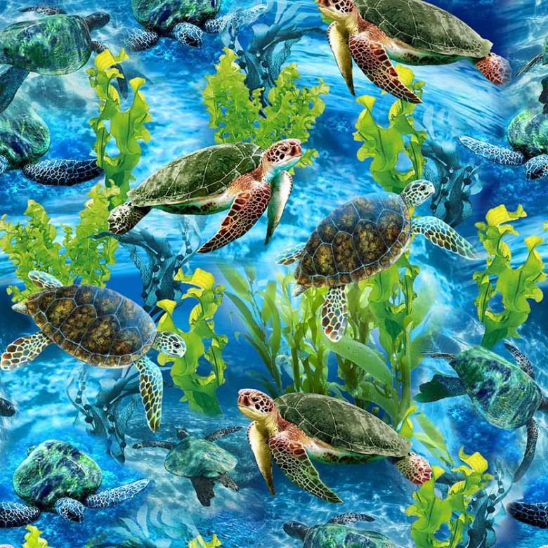 Wading Turtles- Seaweed Jewels of the Sea