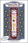 Welcome To Our Home Patriotic Emroidery Pattern 11"x45"
