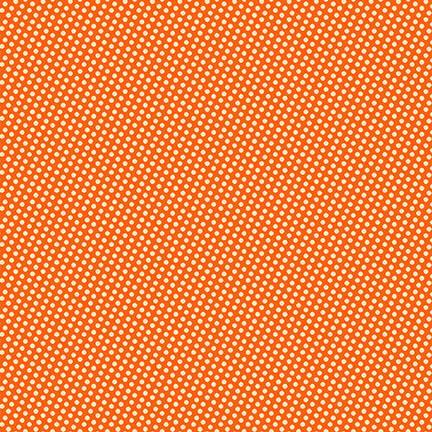 Wild and Free Orange Mini Dots