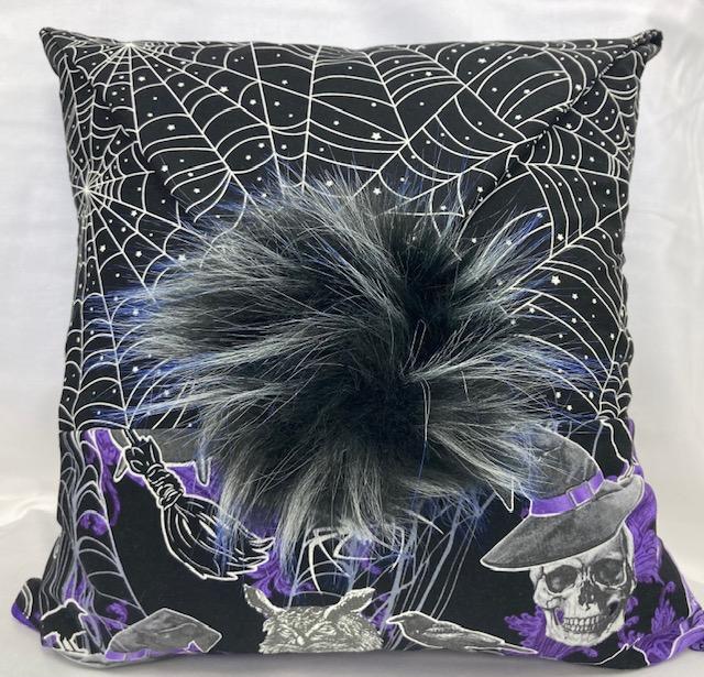 Witches Hat Pillow- Purple