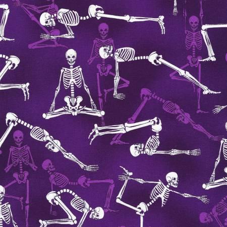 Yoga Skeletons - Midnight Purple RK Lights Out
