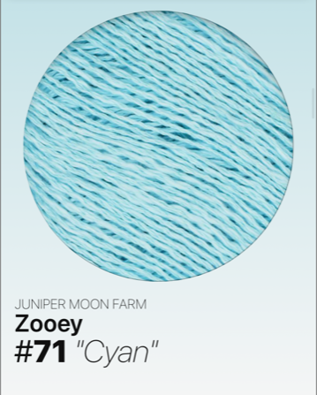 Zooey- Cyan #71